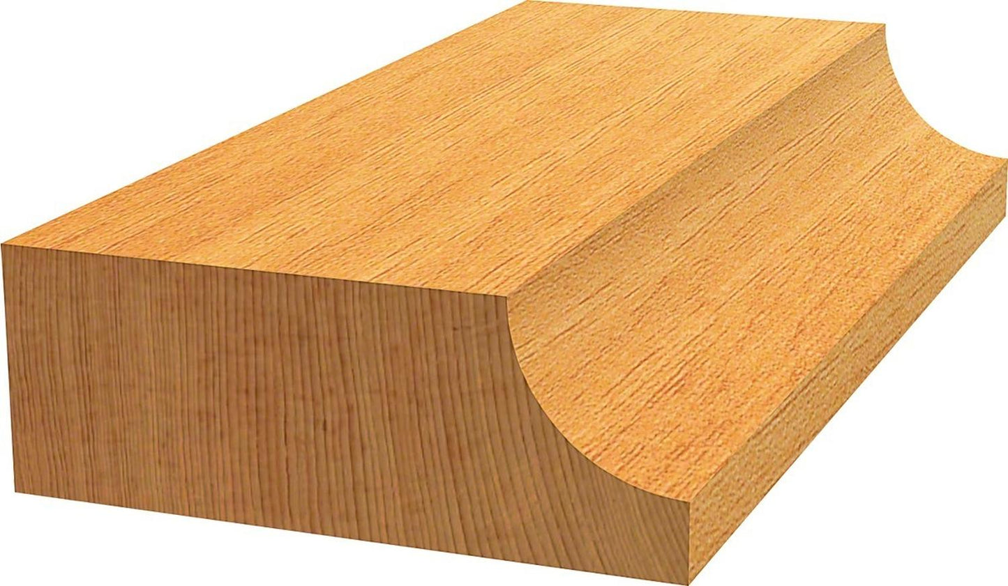Fresa De Media - caña 1/4 , R 6,3mm, D 25,4mm, L 12 - Bosch - Herram.cl