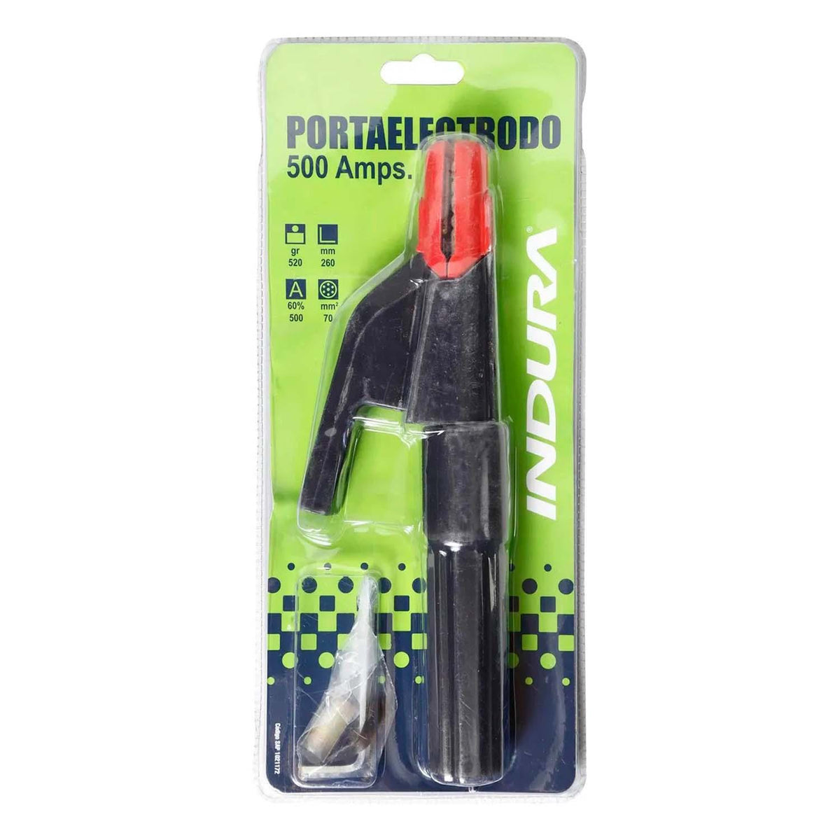 Portaelectrodo 500 A INDURA 1021172 Pinza Soldar - Herram.cl