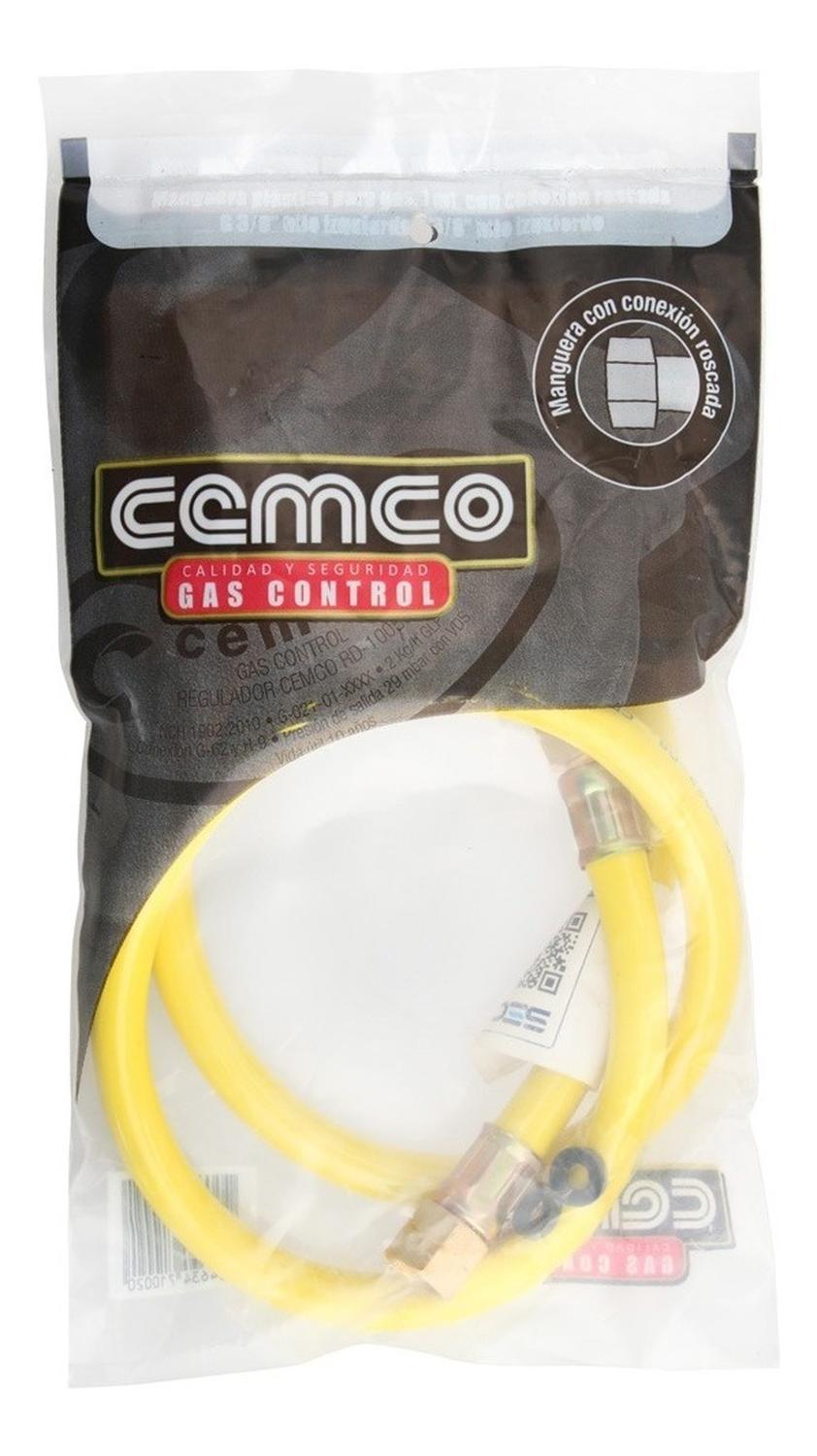 Manguera Gas 1 Metro 3/8 X 3/8 Cemco - Herram.cl