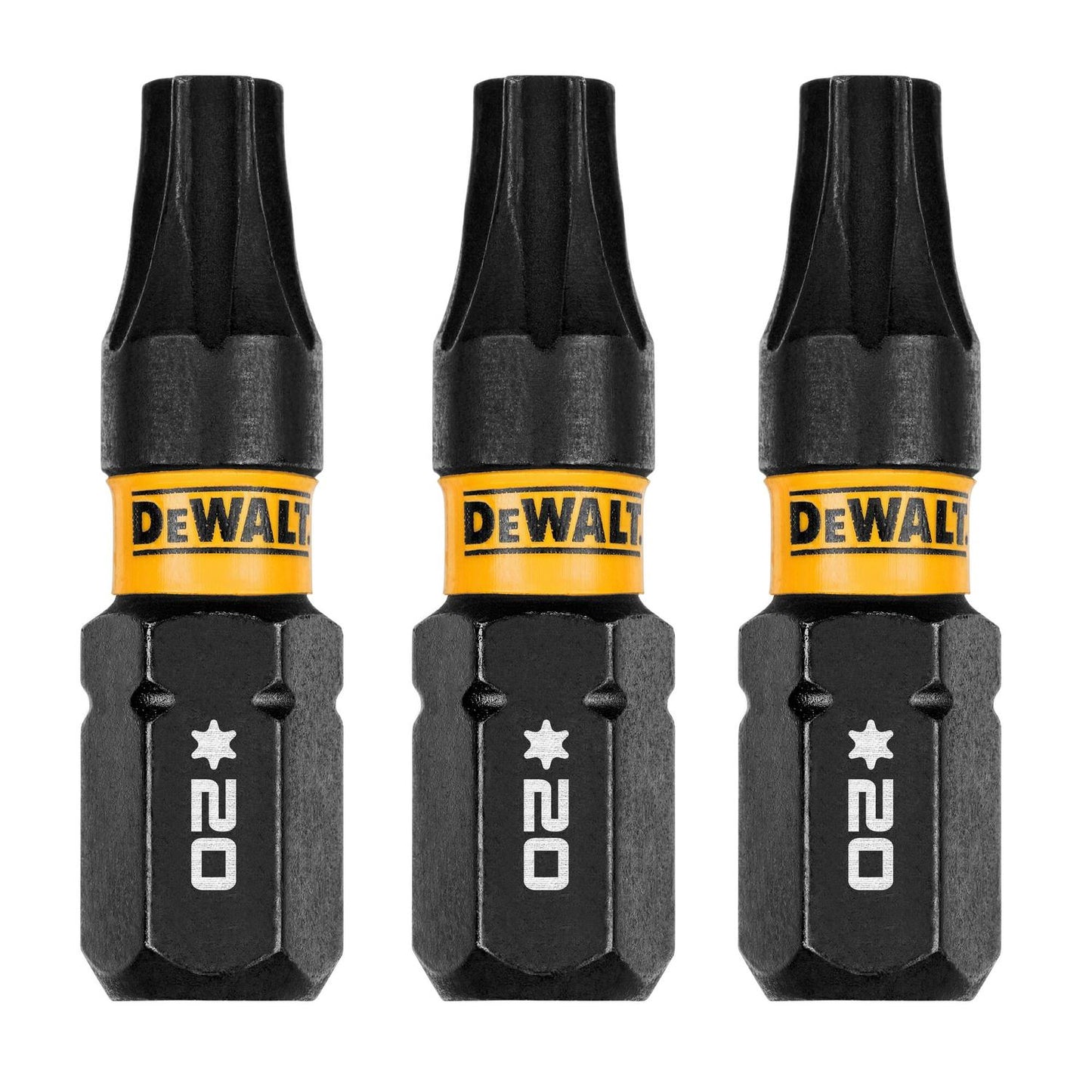 Puntas FLEXTORQ T20 - 1'' (25.4mm) 3 Pzas - DeWALT - Herram.cl