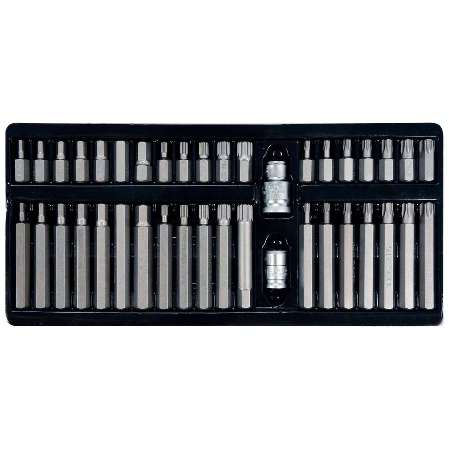 Juego de Puntas Torx, Hexagonal, Imbus 40 Pzas - Yato - Herram.cl