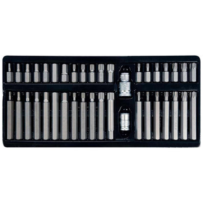 Juego de Puntas Torx, Hexagonal, Imbus 40 Pzas - Yato - Herram.cl