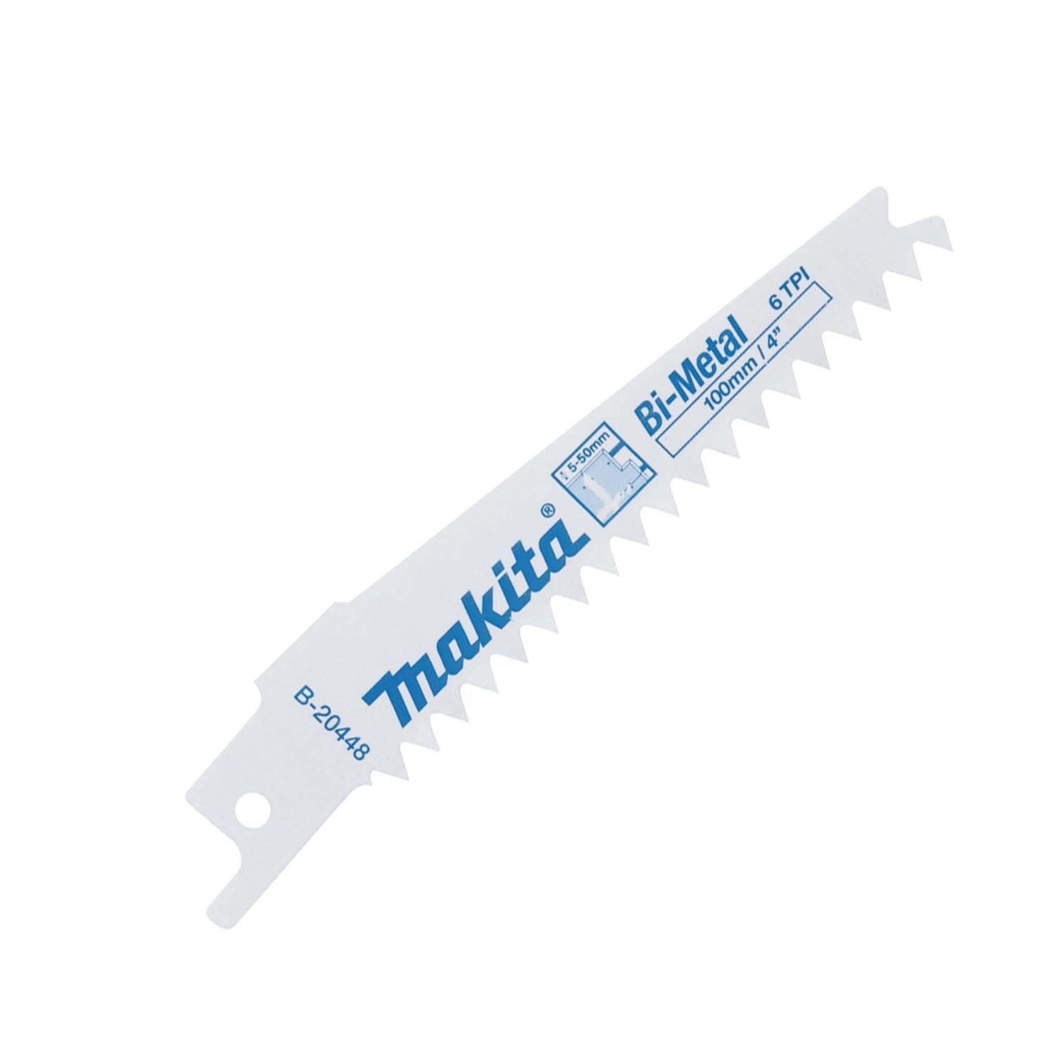 Sierra Sable DryWall 100x0,9mm /6 TPI/ 5 Pzas - Makita - Herram.cl