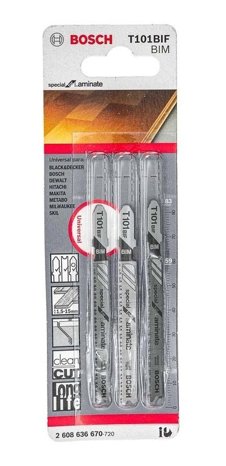 Hoja De Calar Bosch T101bif Special For Laminate - Herram.cl
