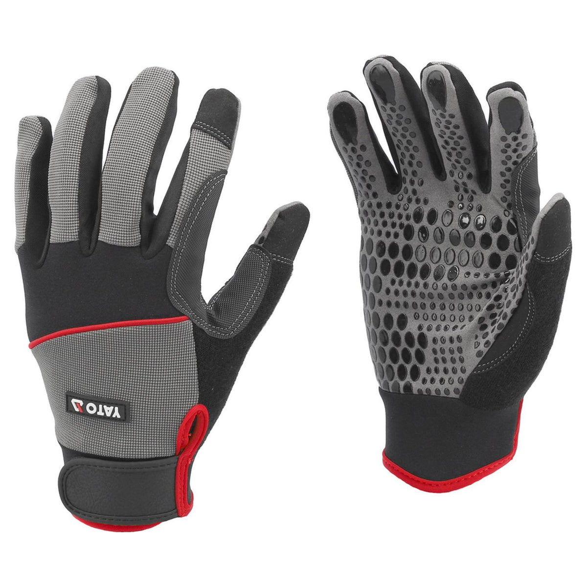 Guantes Trabajo Antideslizantes Talla 10 Yato YT-74666 - Herram.cl