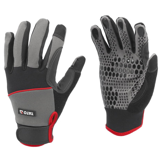 Guantes Trabajo Antideslizantes Talla 10 Yato YT-74666 - Herram.cl