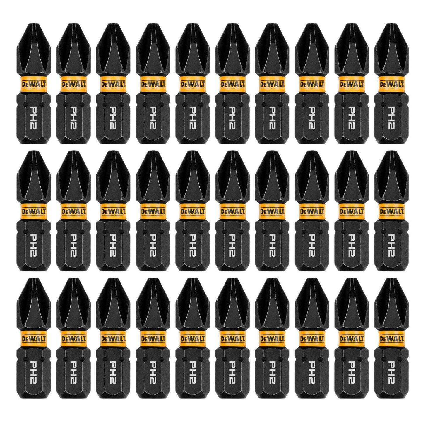 Set de Puntas FLEXTORQ PH2 - 1'' (25,4mm) 30 Pzas - DeWALT - Herram.cl
