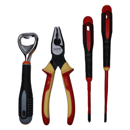 Set Destornillador Ergo Aislado + Alicate Universal 3 Pzas. - Herram.cl