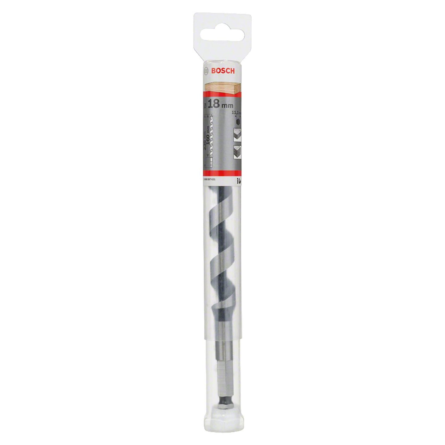Broca para Madera Salomónica 18x160x235mm - Bosch - Herram.cl