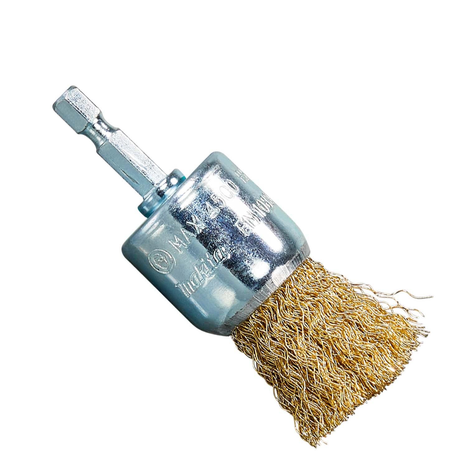 Grata Pincel Latón Ondulado 28mm(1 - 7/64'') Toma 1/4'' - Makita - Herram.cl