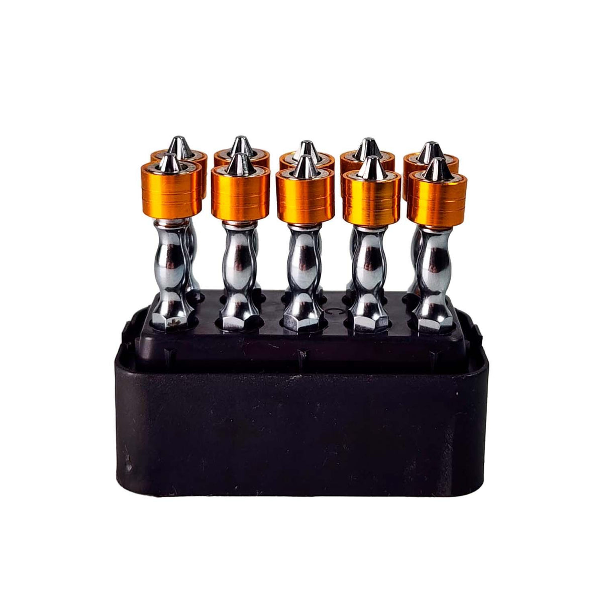 Pack 10 Puntas Phillips PH2x50mm Imán Premium - HEMIC - Herram.cl