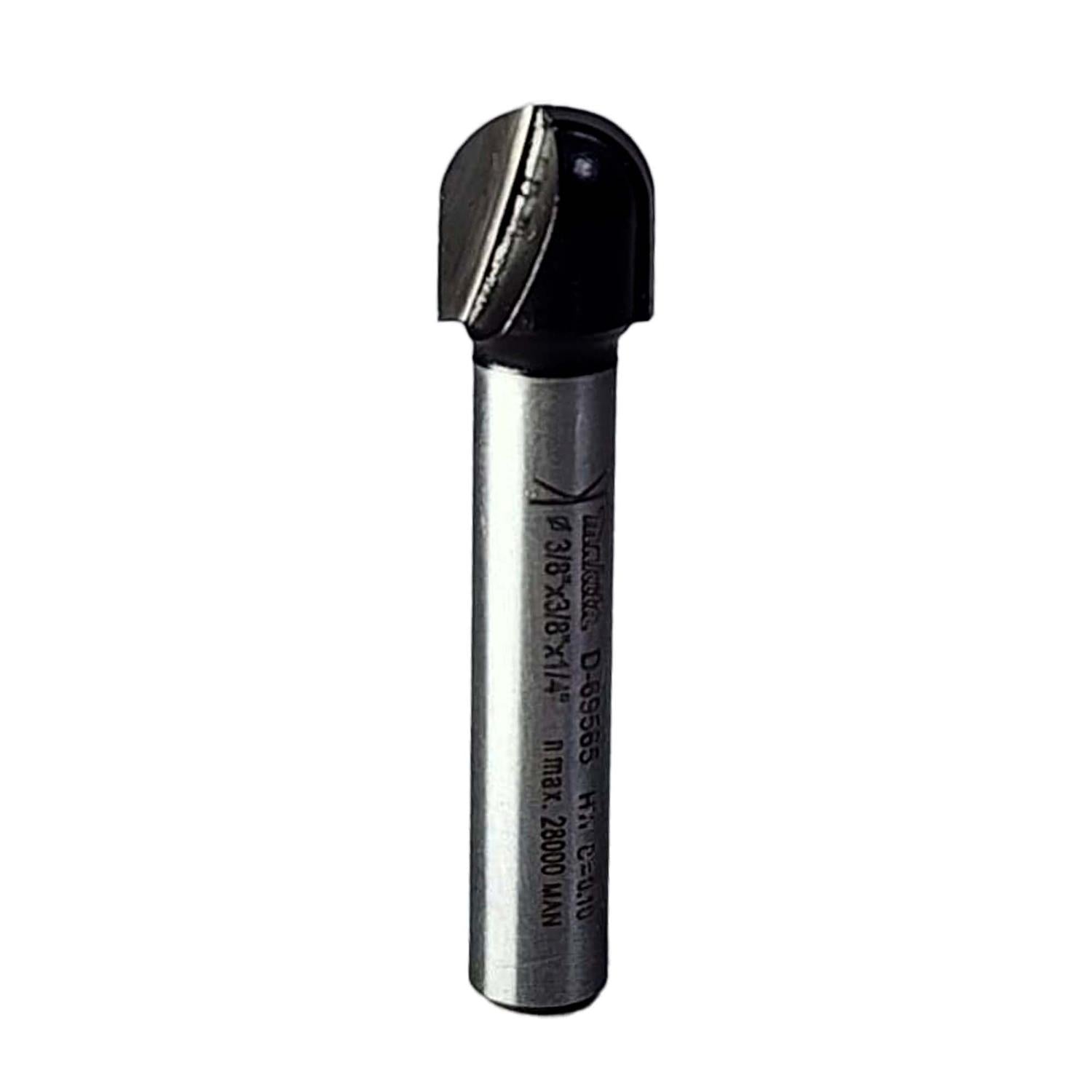 Fresa Media Caña R 3/16''x3/8''x3/8'' Toma 1/4'' - Makita - Herram.cl