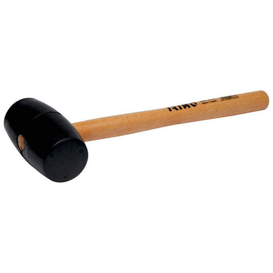 Martillo Mazo De goma negra 65 mm 12 oz - Irimo - Herram.cl