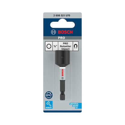 Vaso Magnético PRO Impact 1/2''x65mm - Bosch - Herram.cl
