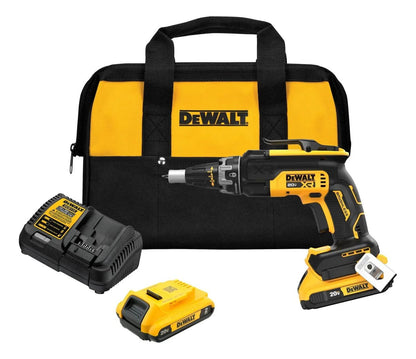 Kit Atornillador Paneles De Yeso 20v Máx* Dewalt Dcf630d2 - b2 - Herram.cl