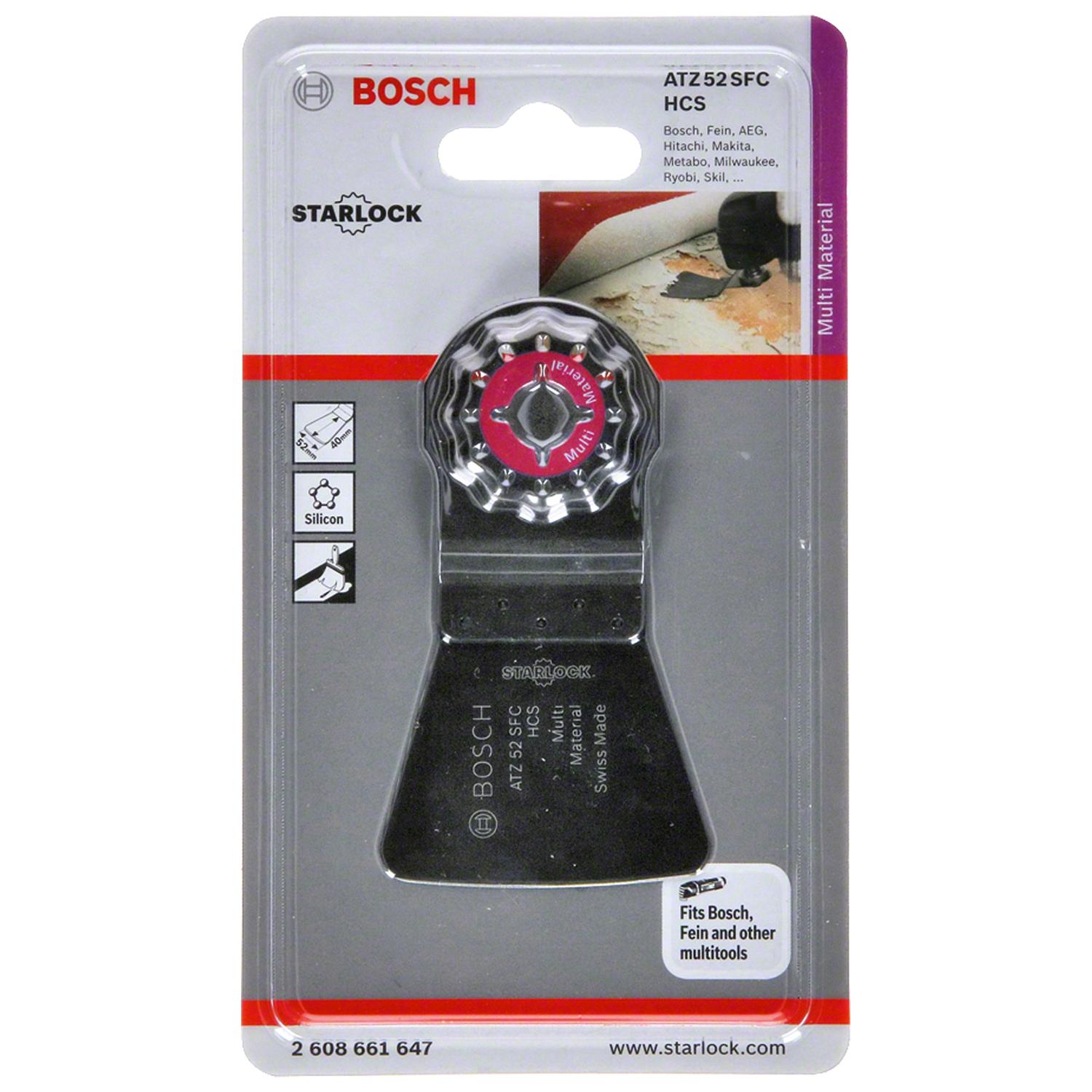 Espátula HCS ATZ52SFC 52mm STARLOCK - Bosch - Herram.cl