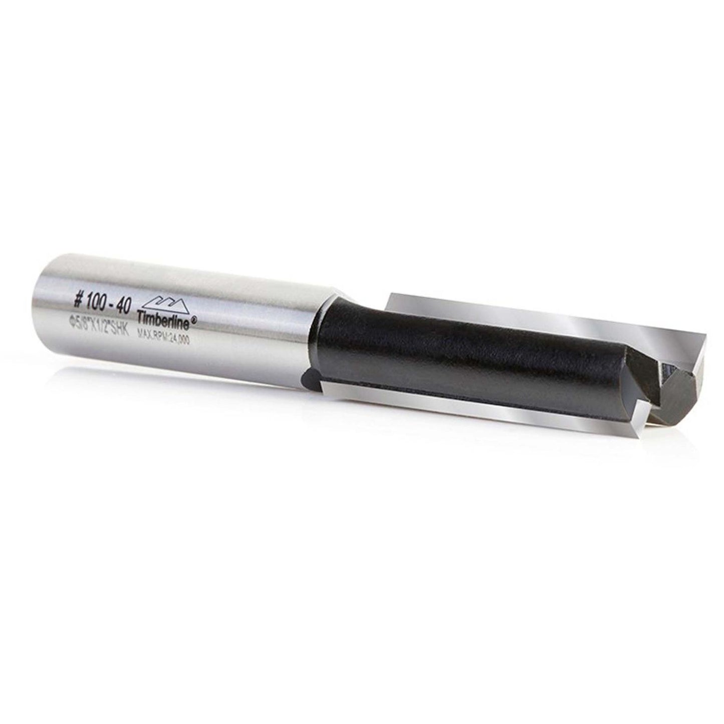 Fresa Recta 2 Filos 5/8''x2'' vástago 1/2'' - Timberline - Herram.cl