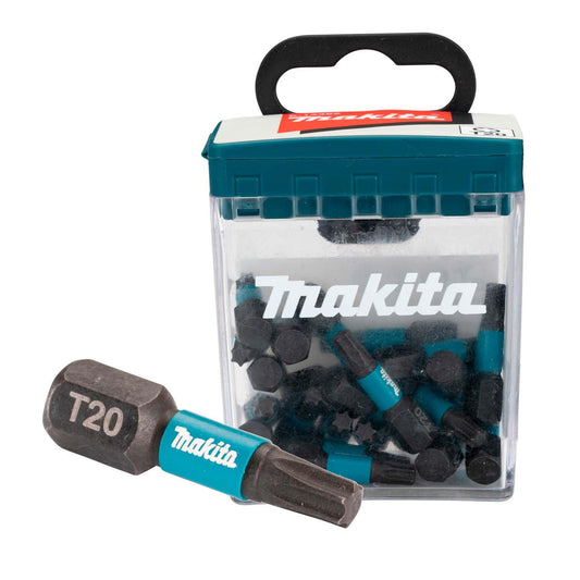 Puntas Impact Black T20 - 25mm 25 Pzas - Makita - Herram.cl