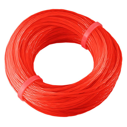 Hilo Nylon de corte Estriado Ø 2,4mmx24m Naranjo - Bosch - Herram.cl