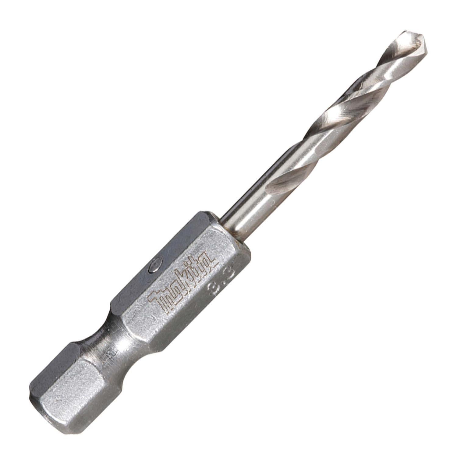 Brocas Para Metal HSS - G 3.3mm Hex 1/4'' / 5 Pzas - Makita - Herram.cl