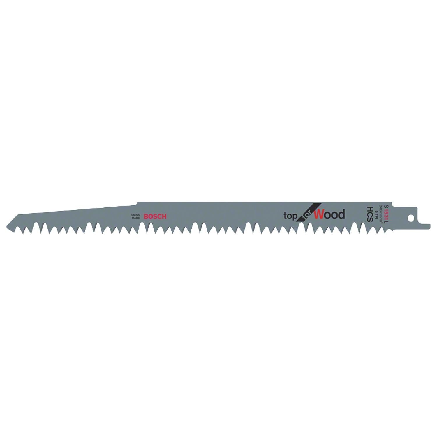 Hoja Sierra Sable Top For Wood S1531L 2 Pzas - Bosch - Herram.cl