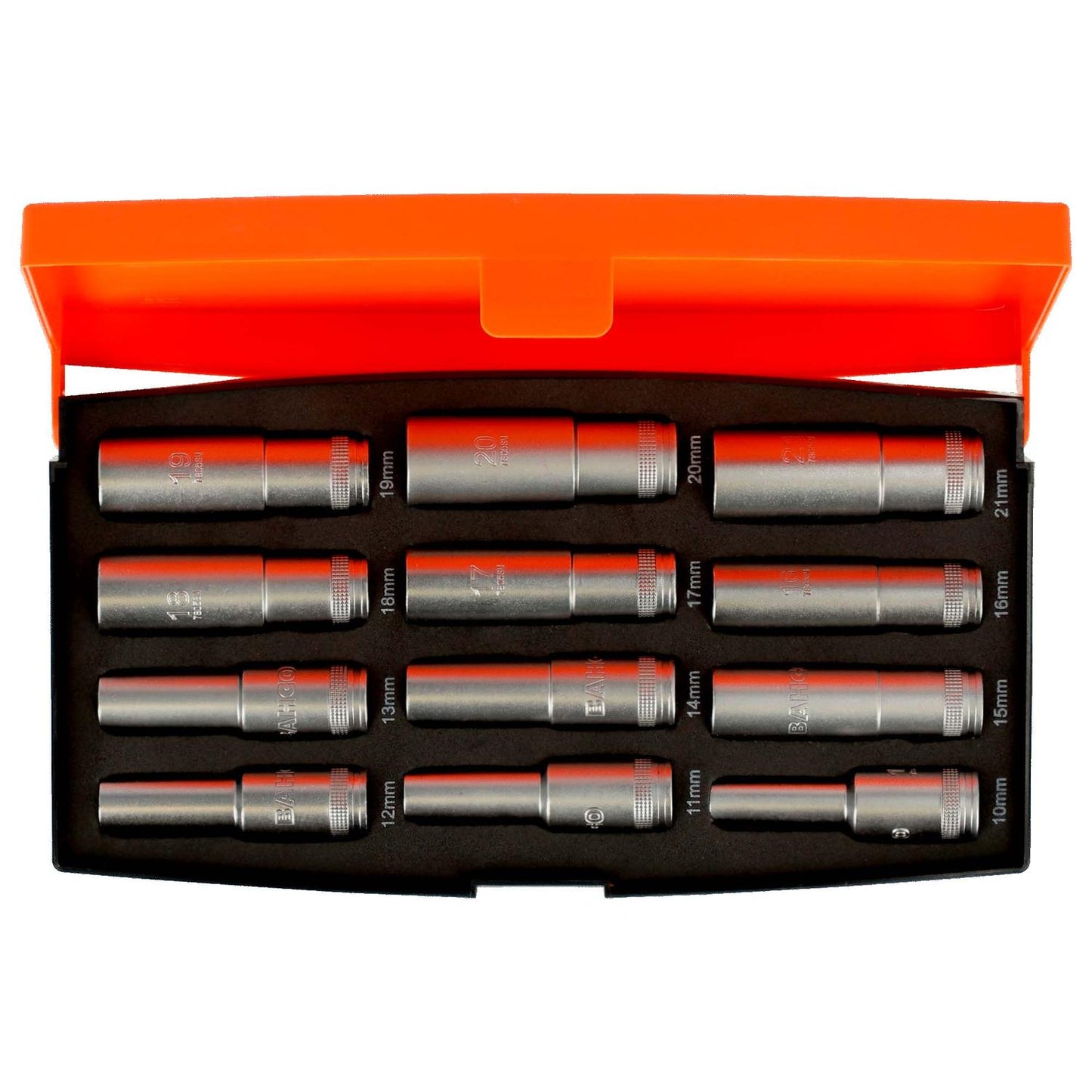 Juego de Dados Hexagonales Largos 1/2'' 12 Pzas - Bahco - Herram.cl