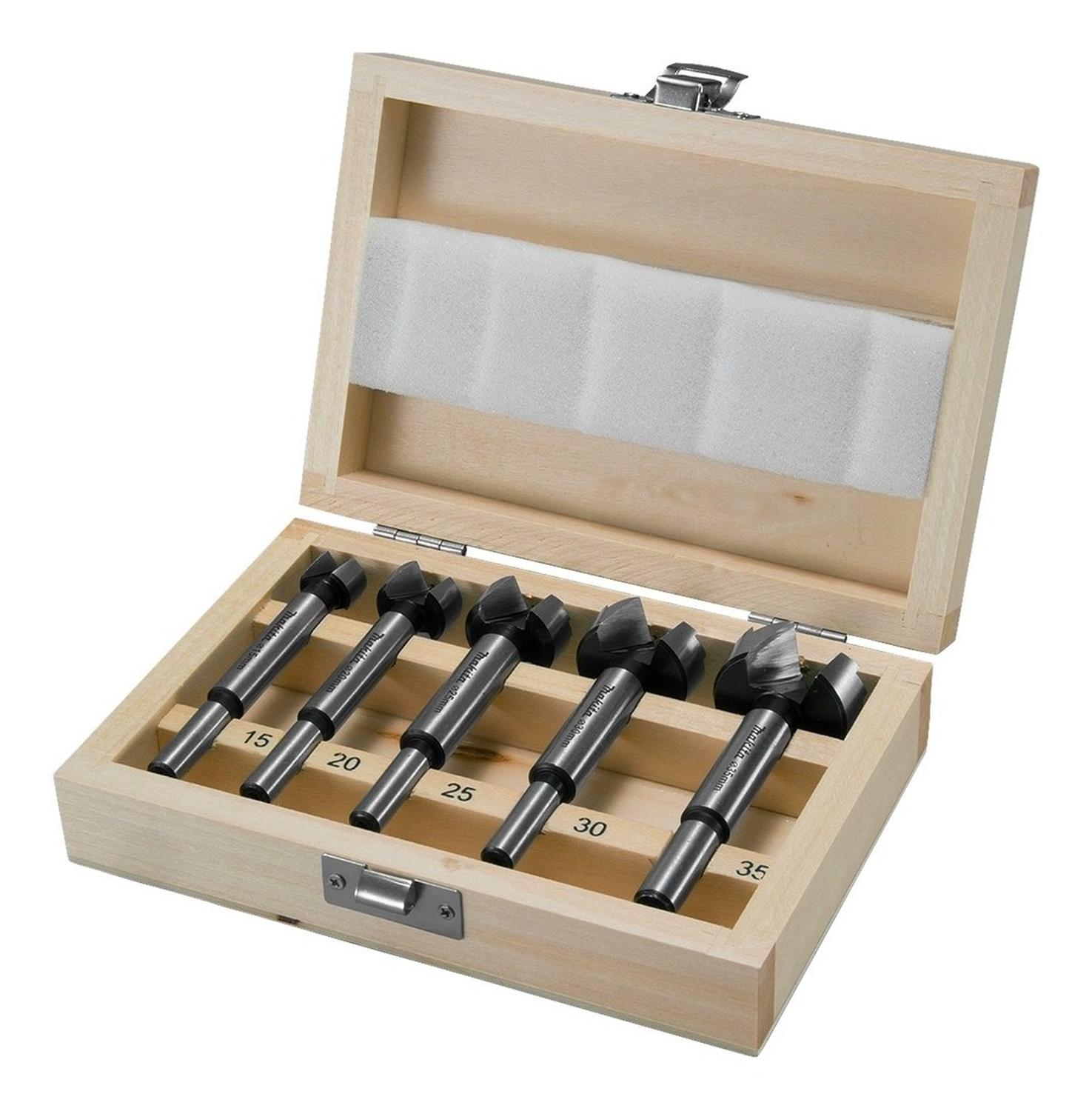 Broca Forstner Madera Set 5 Piezas Makita D - 47357 - Herram.cl