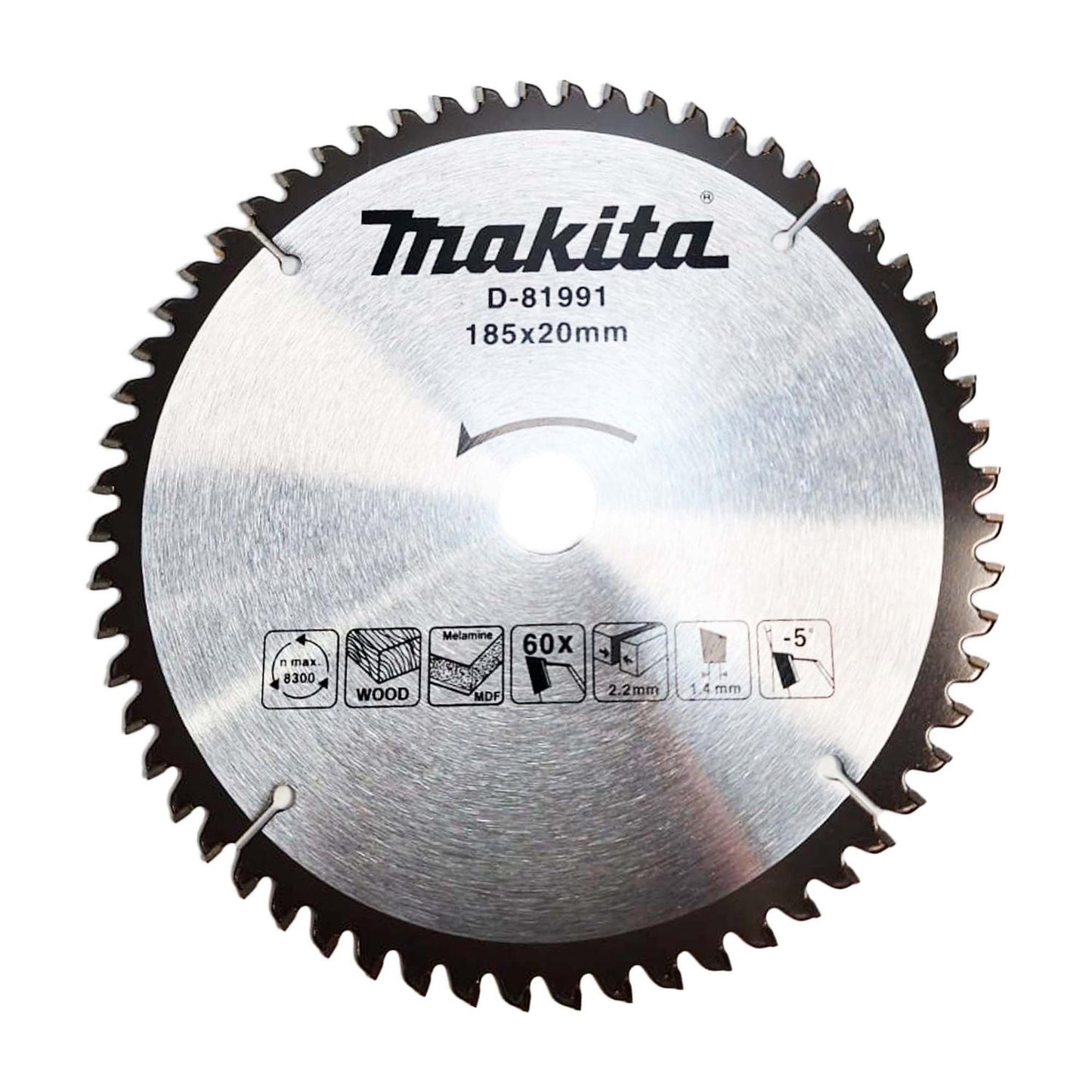 Discos Sierra Circular 7 - 1/4'' 60 Dientes MDF - Makita - Herram.cl