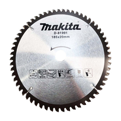 Discos Sierra Circular 7 - 1/4'' 60 Dientes MDF - Makita - Herram.cl