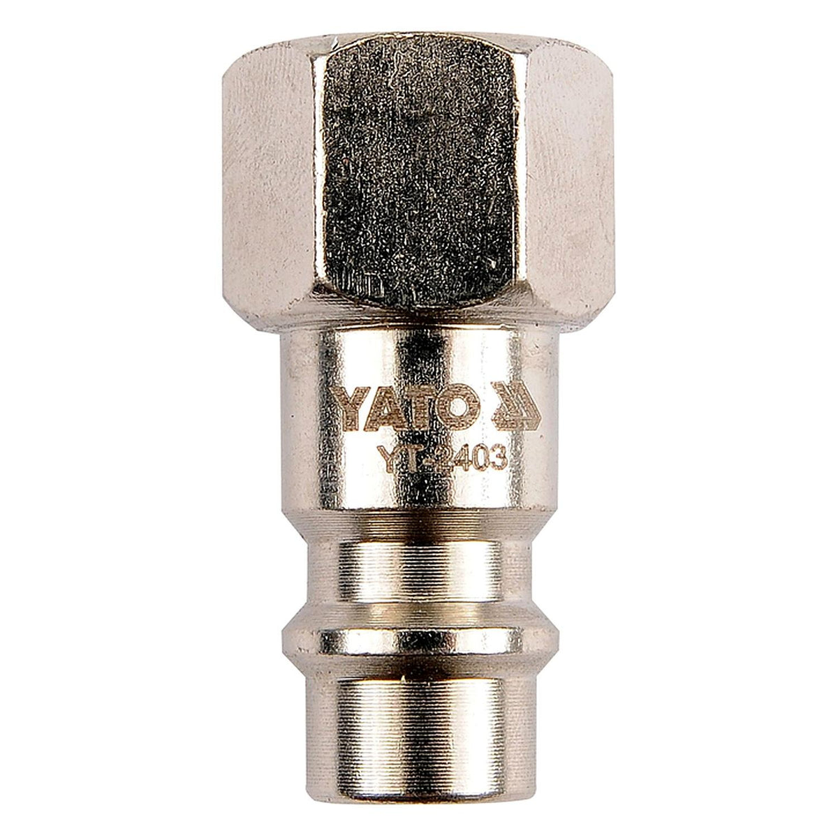 Conector Neumático YATO Rosca Interna Hembra 1/4" G1/4 GRD - Herram.cl
