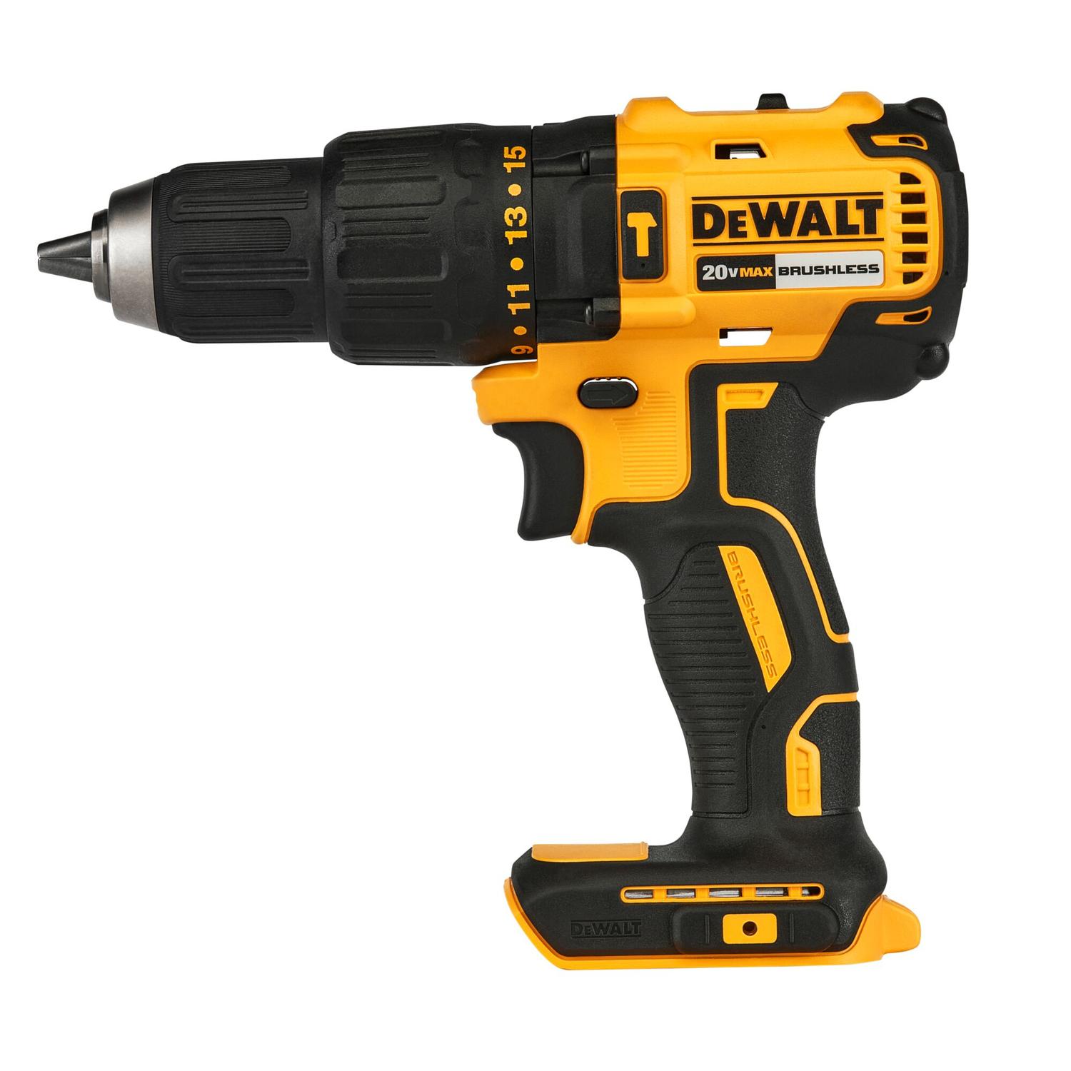Taladro Percutor 1/2'' 20V Max. 13mm Sin batería - DeWALT - Herram.cl