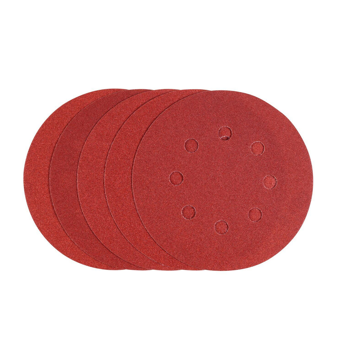Set Discos Lija Stanley 125mm Roto-Orbital Velcro x5 - Herram.cl