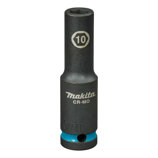 Dado de Impacto Largo 1/2'' 10mm Impact Black - Makita - Herram.cl