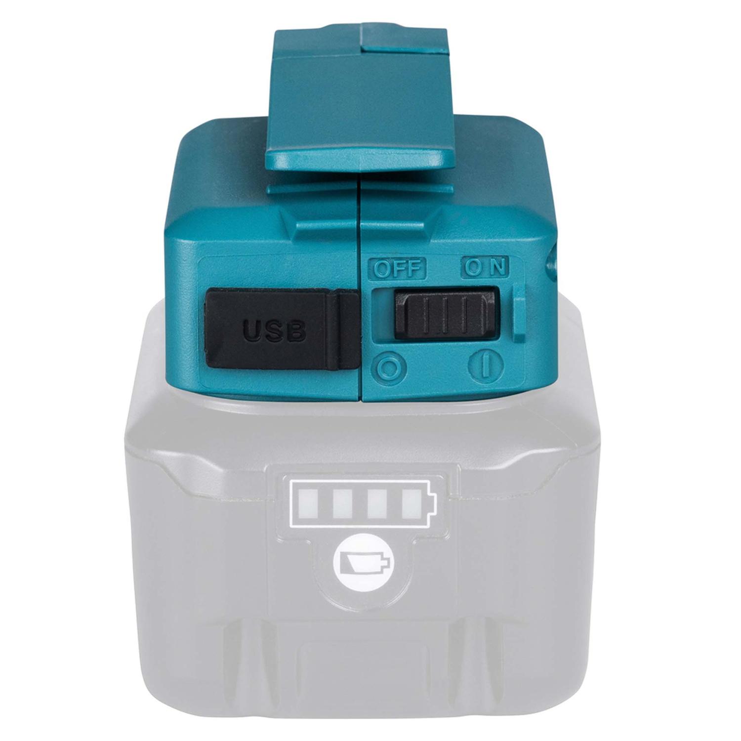 Adaptador USB Tipo A 2.1 Ah Para Baterías CXT 12V - Makita - Herram.cl