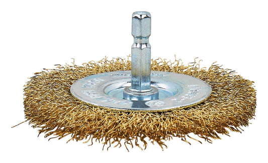 Grata Circular Latón Ondulado 75mm (3'') Toma 1/4'' - Makita - Herram.cl