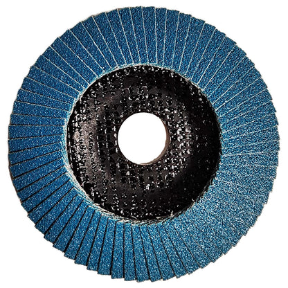 Pack 10 Discos Flap SMT 104 Inox 4 - 1/2'' Curvo - Klingspor - Herram.cl