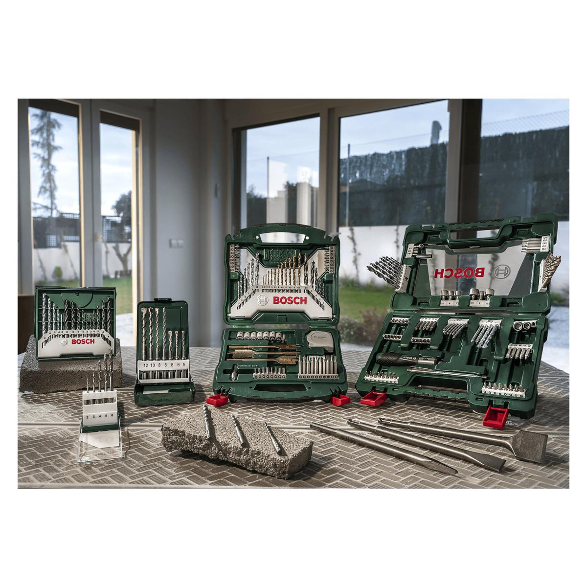 Juego de Brocas Bosch Mini-X-Line 15 Piezas - Herram.cl