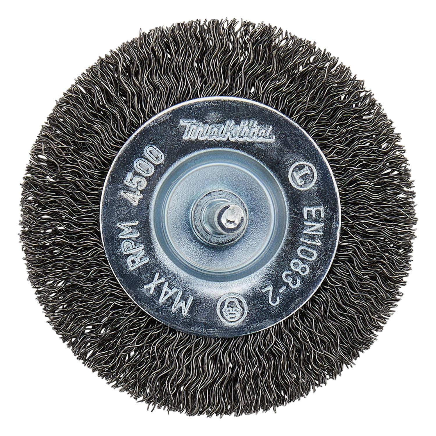Grata Circular Acero Ondulado 75mm (3'') Toma 1/4'' - Makita - Herram.cl