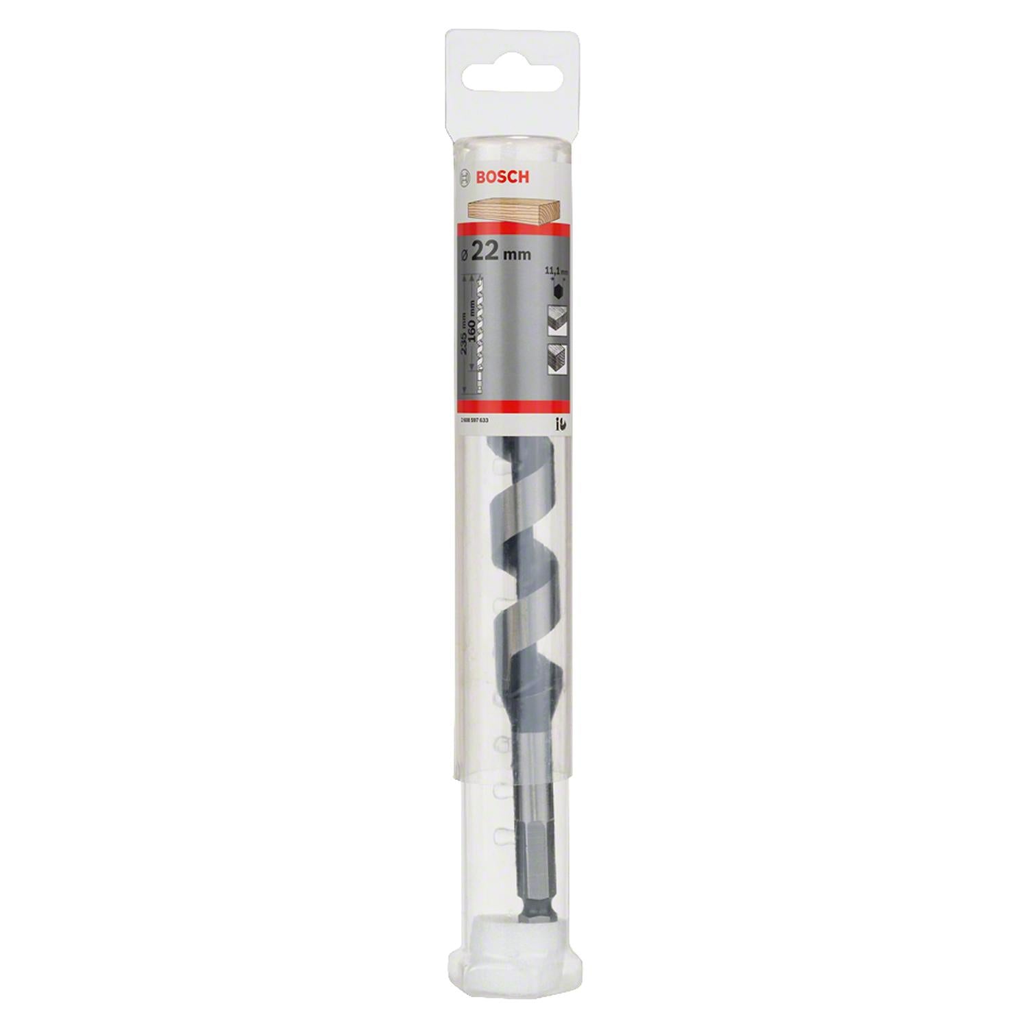 Broca para Madera Salomónica 22x160x235mm - Bosch - Herram.cl