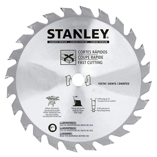 Disco Sierra Madera 7-1/4'' 40D Stanley STA7757 - Herram.cl