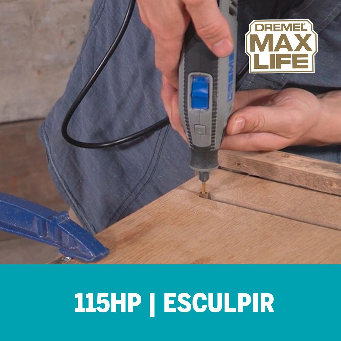 Fresa De Tallado Max Life 7.9mm 2 Pzas (115HP) - Dremel - Herram.cl