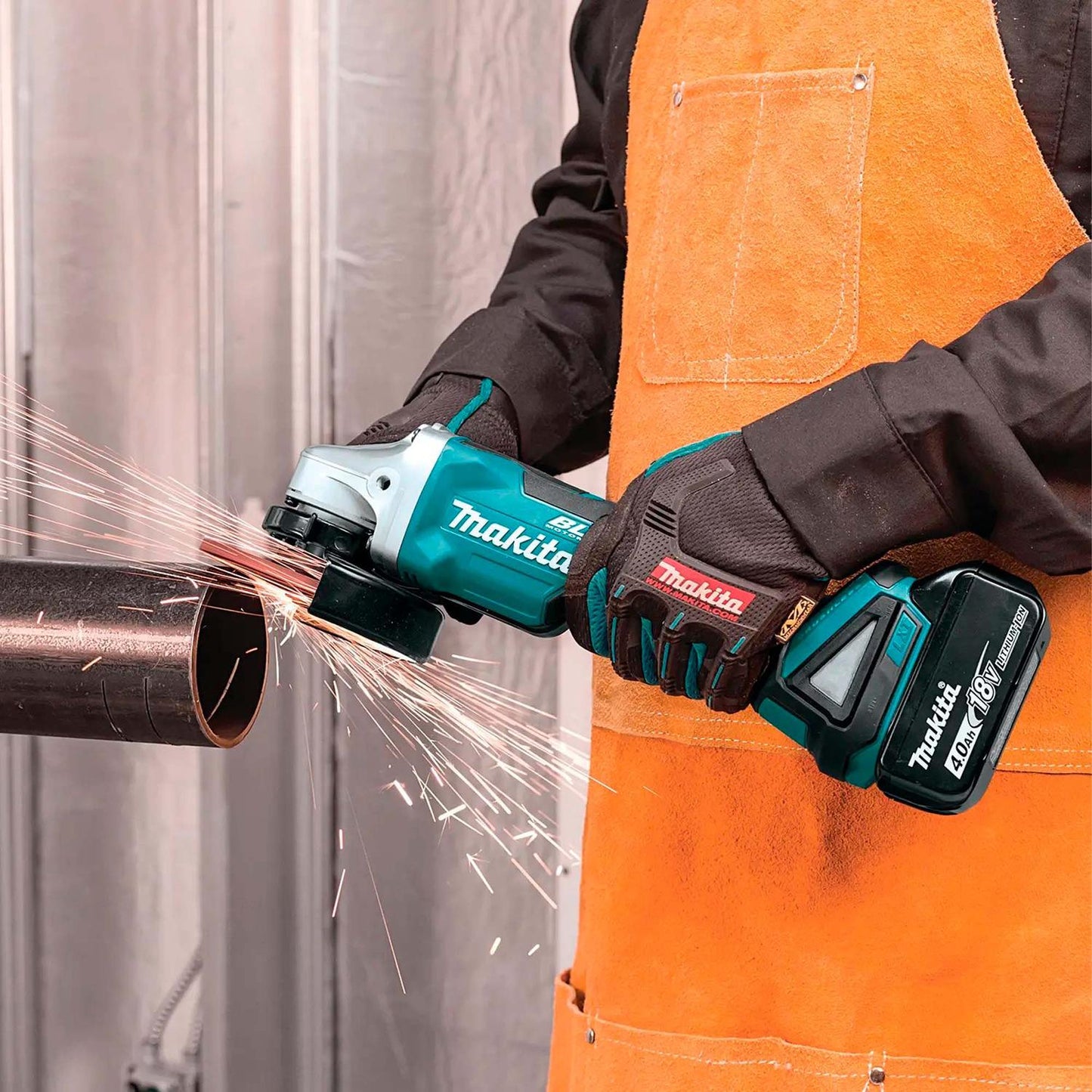 Esmeril inalambrico 18 V LXT 4 - 1/2'' 2 Bat 3 Ah + Maleta - Makita - Herram.cl