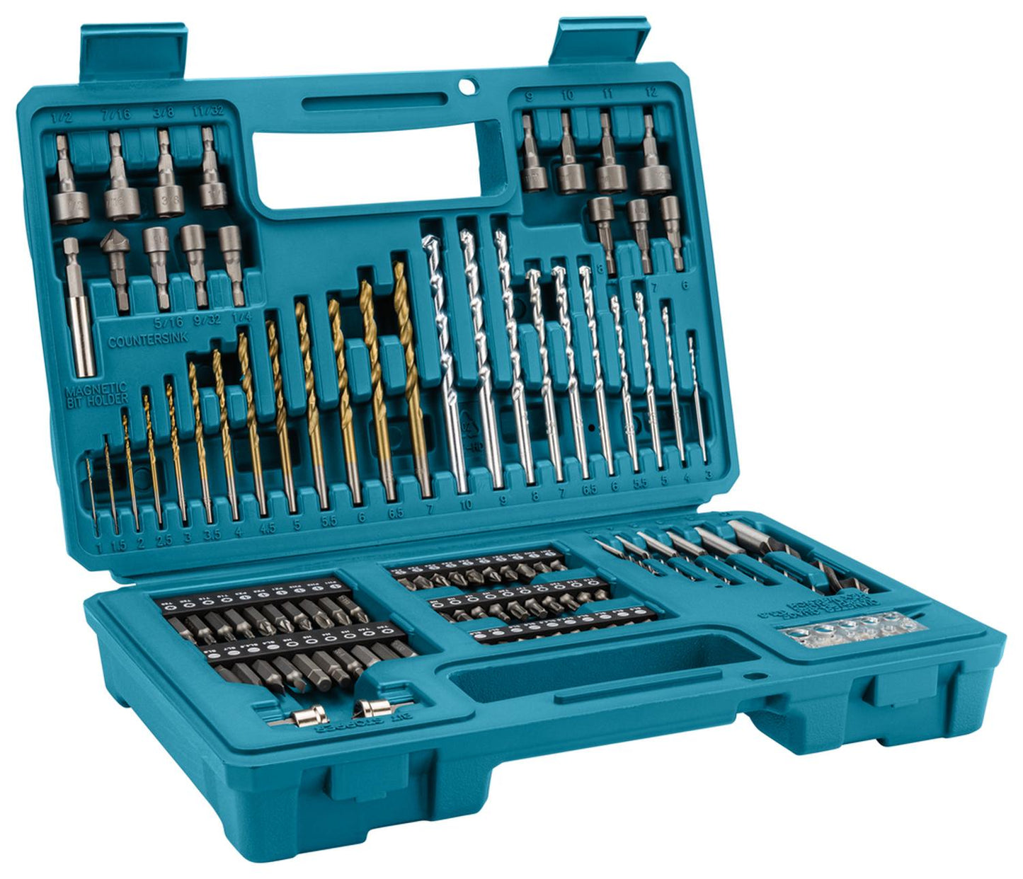 Set De Brocas Y Puntas MZ 102 Pzas - Makita - Herram.cl