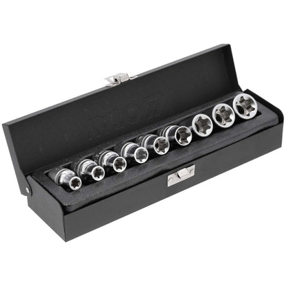 Juego De Dados Torx 1/2'' (E10 - E24) 9 Pzas - Yato - Herram.cl
