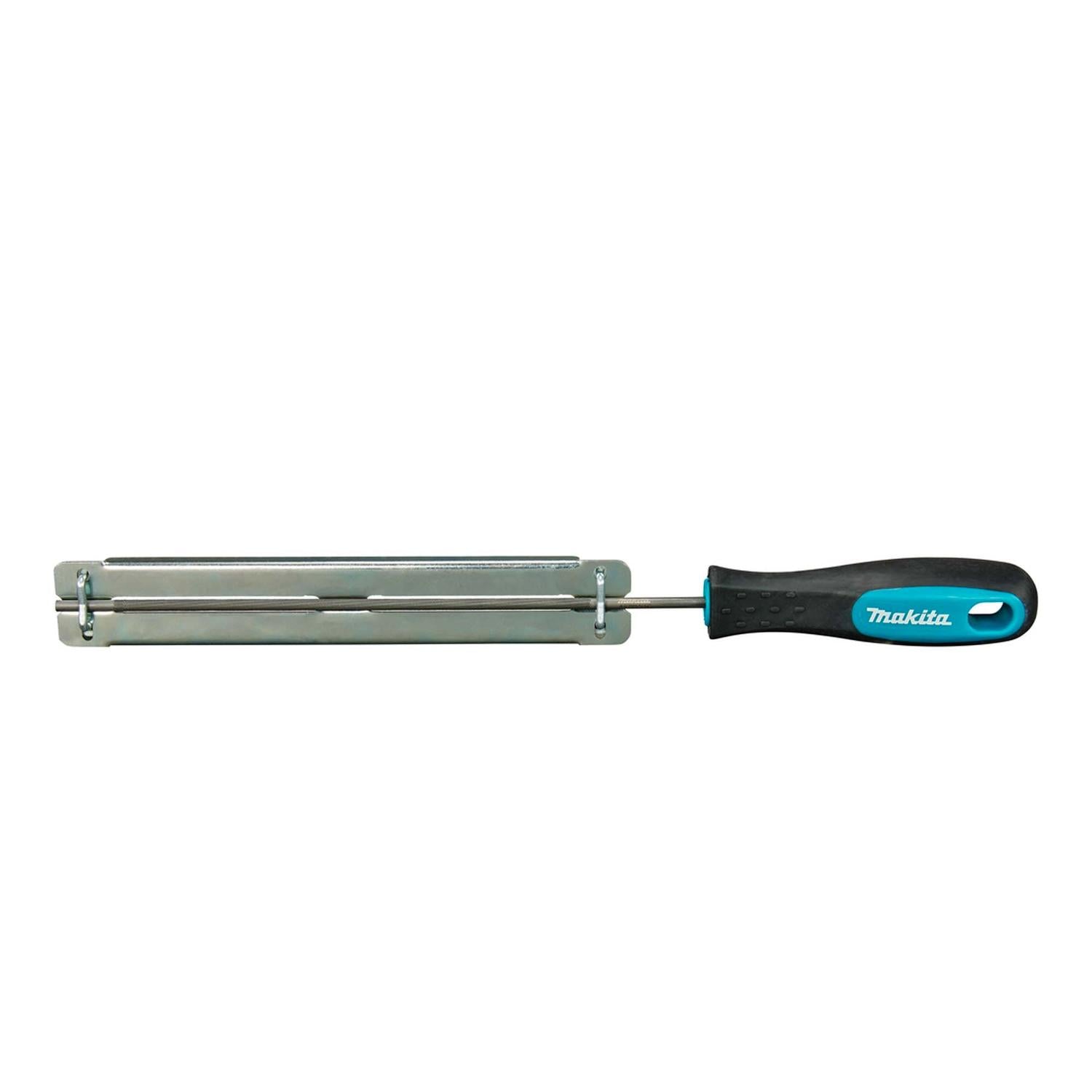Set de lima redonda 4.0mm (5/32'') con guía y mango - Makita - Herram.cl