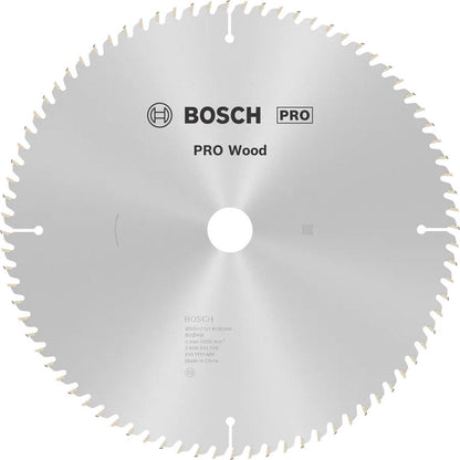 Disco De Sierra Circular PRO Wood 12''x2,5x30mm 80 D - Bosch - Herram.cl
