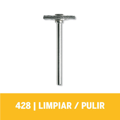 Cepillo de Acero al Carbono 19,1mm (428) 2 Pzas - Dremel - Herram.cl