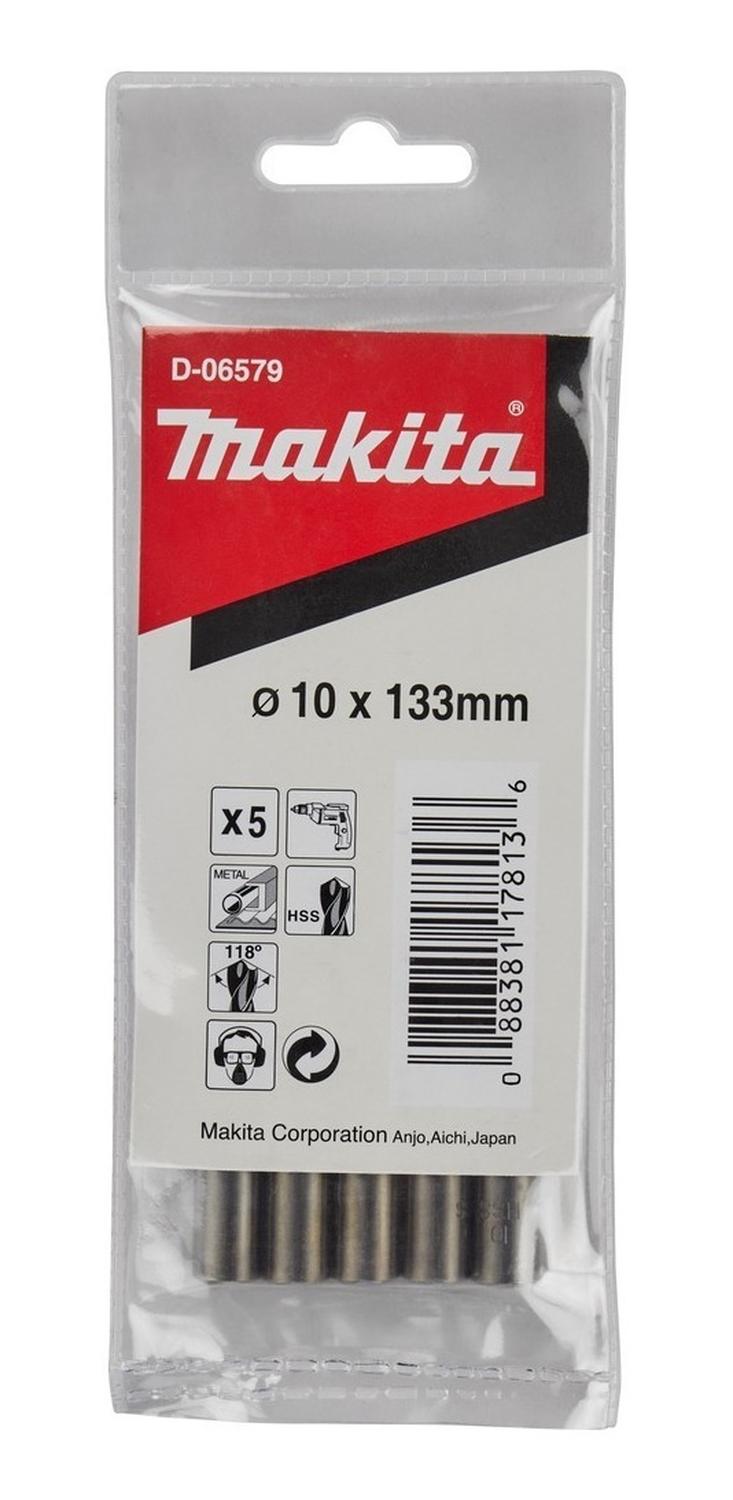 Pack 10 Brocas Para Metal HSS 3,5mm Makita - Herram.cl