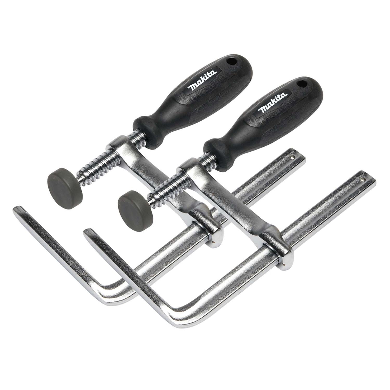 Par de Abrazaderas Para Guia Carril - Makita - Herram.cl