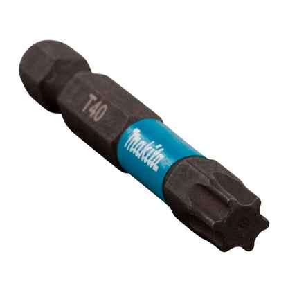 Puntas Impact Black T40 - 50mm 2 Pazs - Makita - Herram.cl